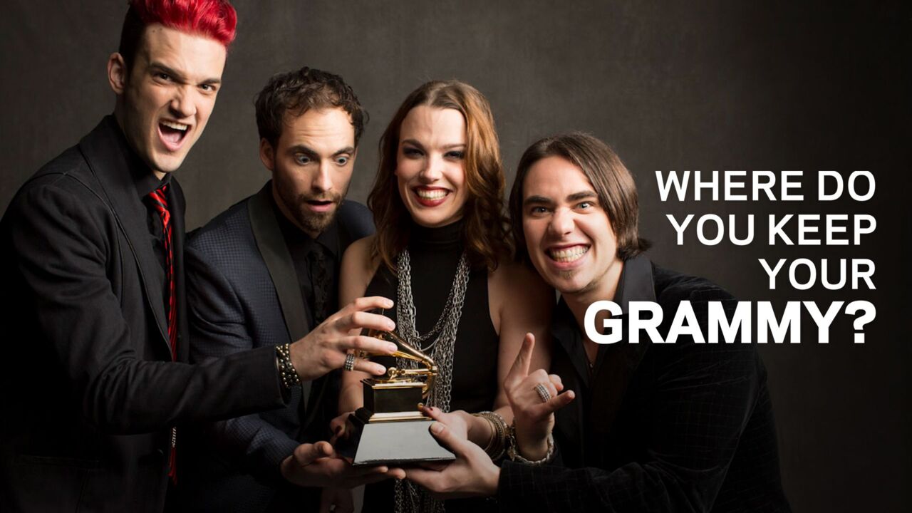 Where Does Lzzy Hale Keep Her GRAMMY?