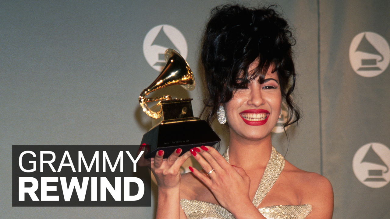 GRAMMY Rewind: Selena Wins A GRAMMY 
